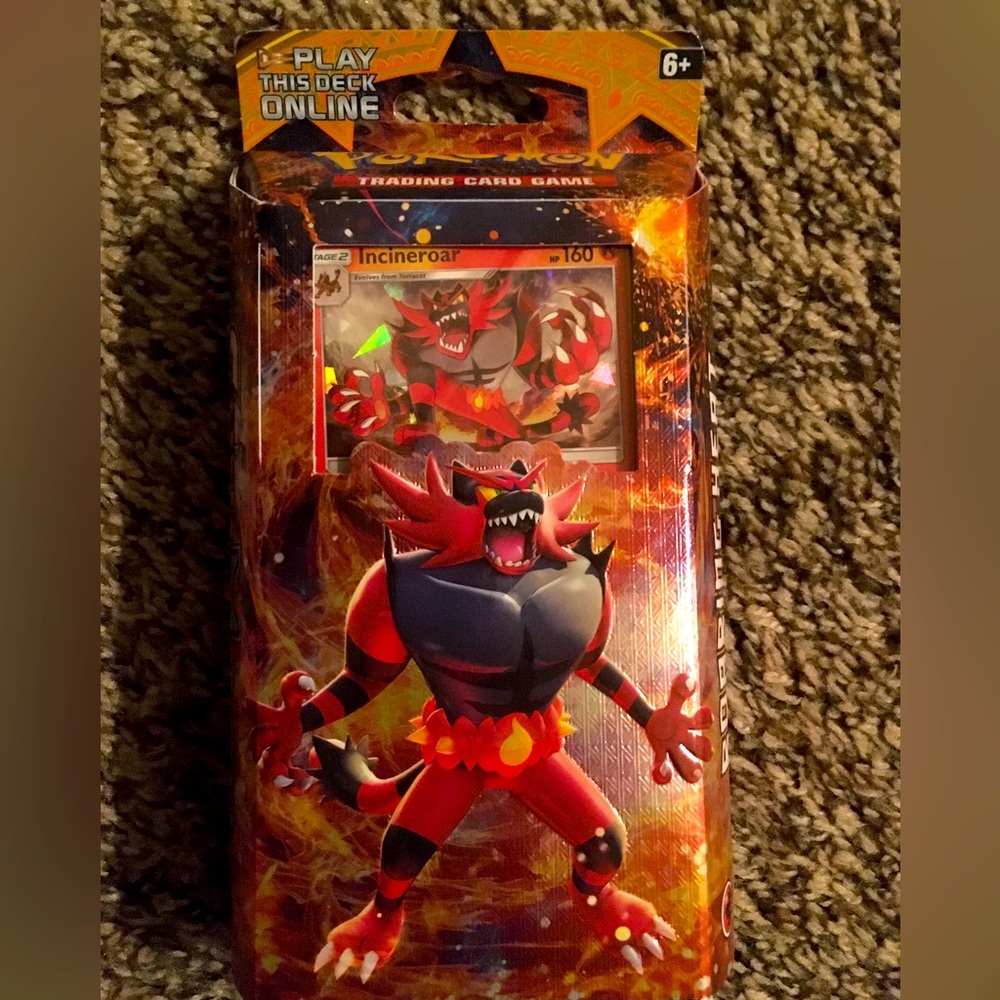 Sun & Moon - Roaring Heat Theme Deck - Awesome Collector ⭐️Pokemon NIB!!!